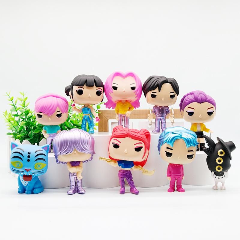 2025 New Products: Monster Hunter Doll Devil Hunter Tiger Star Korean Wave Girl Group Handmade Models Decorative Accessories