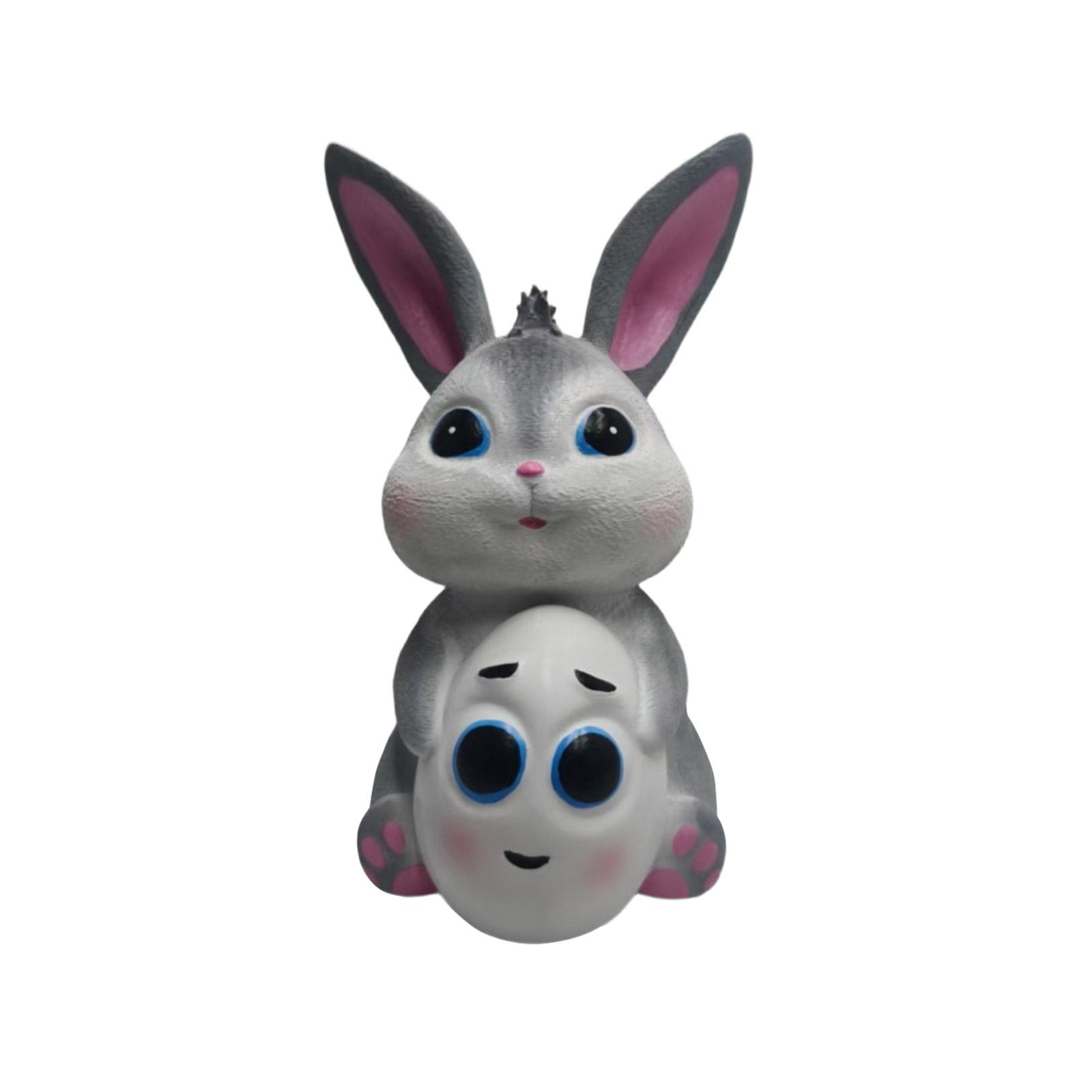 

Скульптура мультяшного животного для улицы, декоративное украшение для сада и двора, подходит для жилых зон, сельских пейзажей и элементов сада. One Size