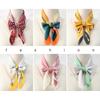 Spring and Summer Retro Fashion Versatile 71 Simulated Silk Square Scarf Wholesale Sunscreen Chain Cashew Flower Love Horse Small Scarf Silk Scarf