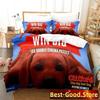 3D Print Clifford the Big Red Dog Bedding Set Boys Girls Twin Queen King Size Duvet Cover Pillowcase Bed boys Adult