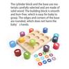 Baby Montessori Wooden Toys Color Direction Sensory Board Arrow Matching Game Logical Thinking Training Educational Blocks Toys
