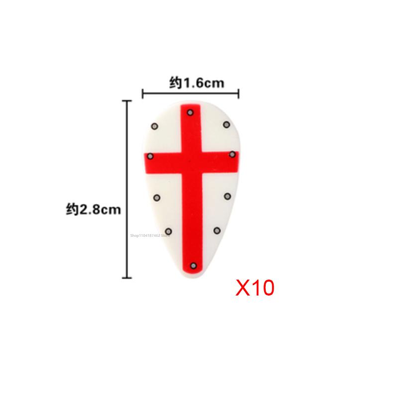 Medieval Roman Knight Legion Building Block Castle Green Dragon Forest Wolf War Horse Dragon Lion Shield Armor Cloak Brick Toys