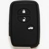 MALAKO Silicone Cover for Toyota Cars Smart Key 3 Buttons Mark X Corolla Axio