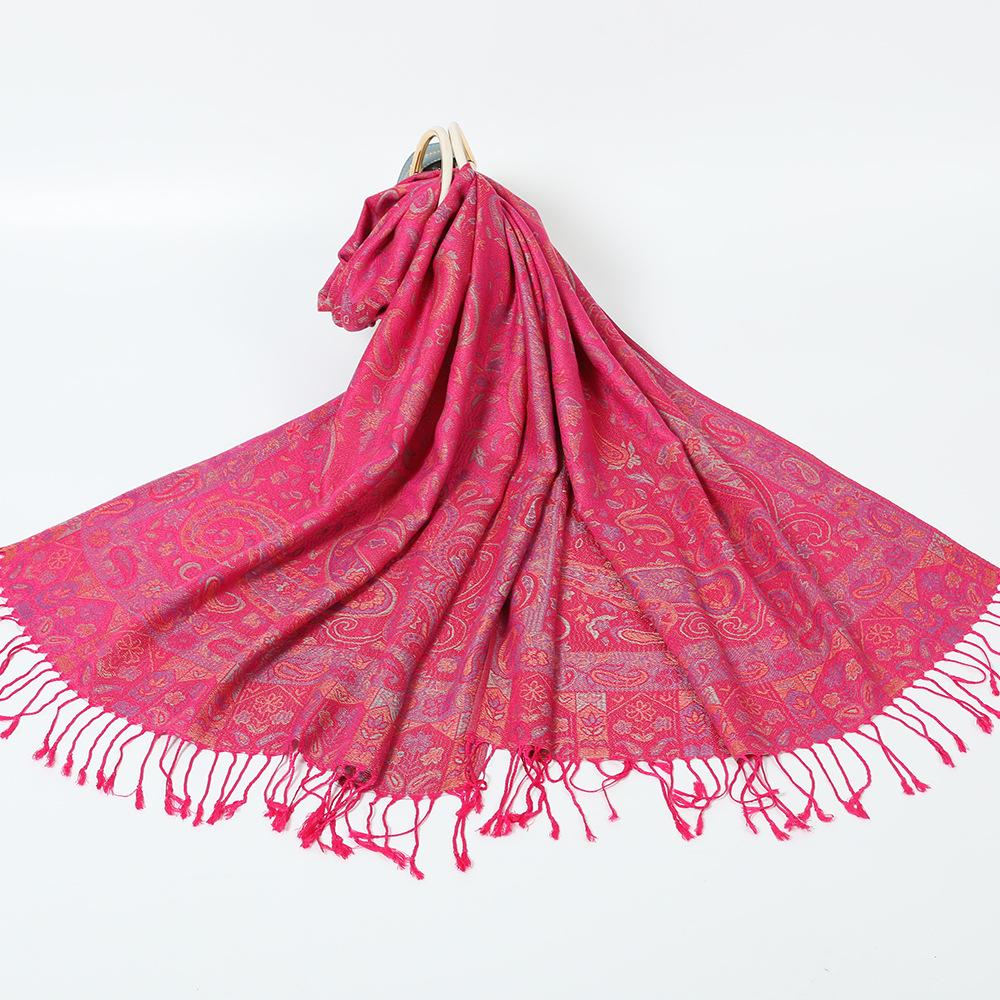 Shawl outside women's spring and autumn cape long scarf cheongsam outside air-conditioned room scarf cape