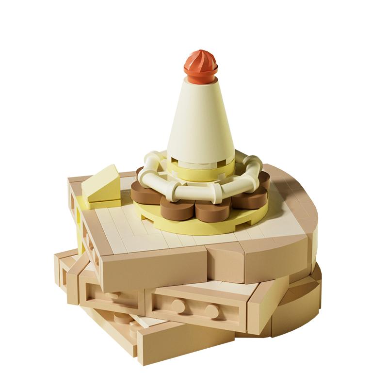 ToylinX Delicious Dessert Building Blocks Sets, Assorted Stem Toys Building Sets for Halloween Gift for Children and Adults.