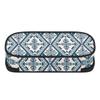 Pen Case Strong Polyester Fabric Spacious Storage Zipper Closure with Main Compartment Mesh Pocket and Pen Slots for Boys Girls