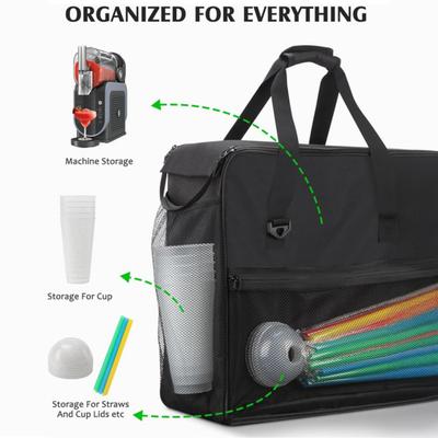 Carrying Bag for Ninja Slushie Machine FS301 FS300 Portable Storage Bag Anti-Impact Protection Slushie Machine Travel Carrier Case