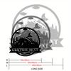 Distinctive Custom Metal Sign Mountain Cabin Wall Decor Rustic Outdoor Home