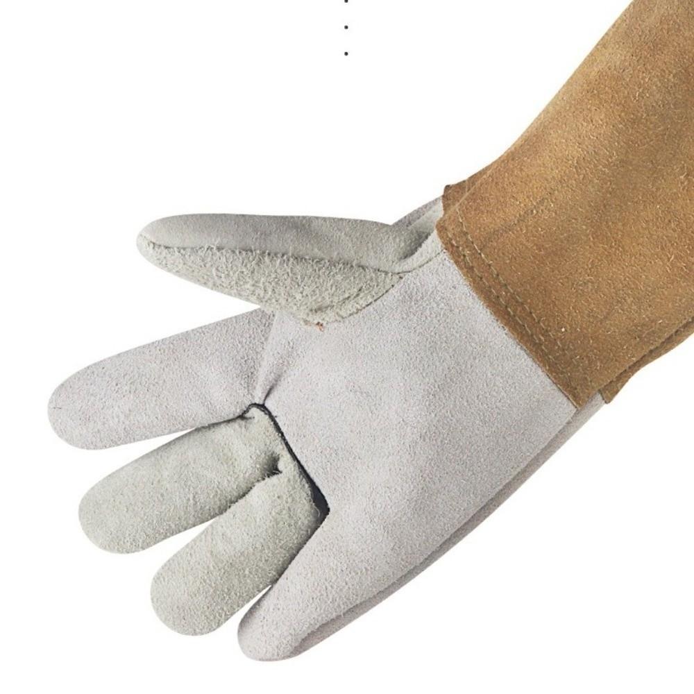1 Pair Cut Resistant Welding Gloves Wear-Resistant Protective Gloves  Industrial Protection