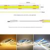 Bewegungssensor LED Streifenlicht 5V USB Flexibel COB Lichter 4AAA Batterie Dichte Lineares Licht 8MM 320 LEDs Band Seil für Hintergrundbeleuchtung