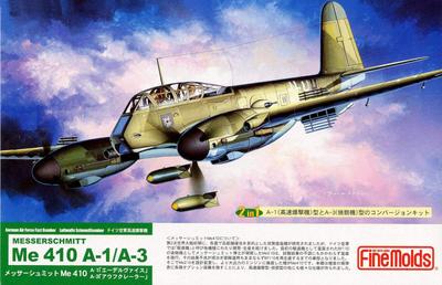 Fine Molds 1/72 Scale German Air Force Messerschmitt Me410 A-1/A-3 Plastic Model Kit FL3