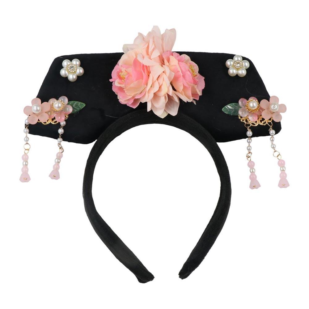 Bow Chinese Style Headwear Flower Hanfu Hair Clip Classical Ancient Style Headband  Women