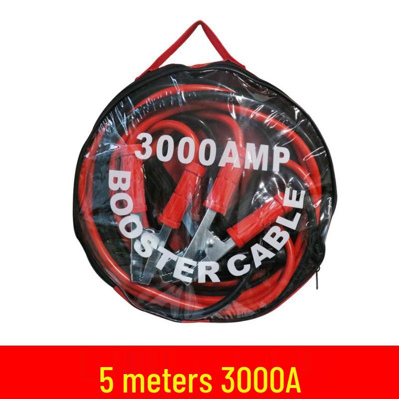 4-Meter Heavy-Duty Jumper Cables with Antifreeze Crocodile Clips