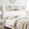 Bed Headboard 140 Cm With Storage White Bed Headboard