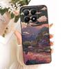 Casing For Xiaomi 15T 5G Cover Silicone Luxury Fashion Flowers Kawaii Cute Painted Shockproof Phone Case 25069PTEBG