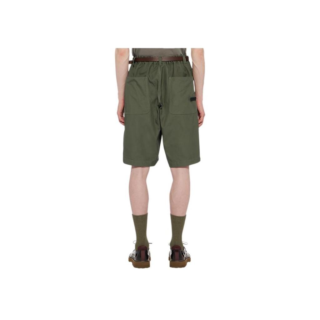 ONITSUKA TIGER SS25 Spring Summer Collection Comfortable Fashionable Minimalist Versatile Casual Shorts Men Shorts Dark-Green 2181A957-300
