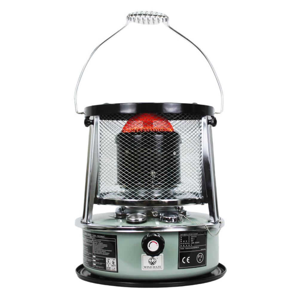 Poêle à kérosène chauffant pliable Poêle à kérosène d'extérieur Poêle de chauffage multifonctionnel coupe-vent Poêle de cuisson