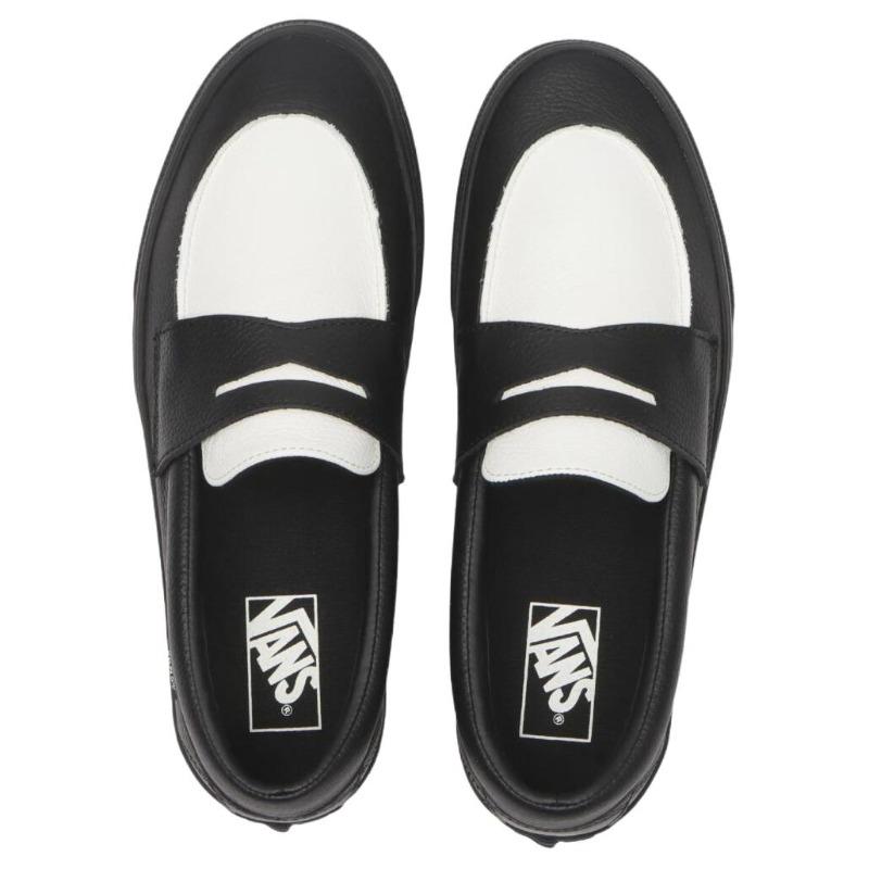 Vans Loafer 53 Flache Schuhe Unisex Schwarz Weiß VN000Z0GBPT