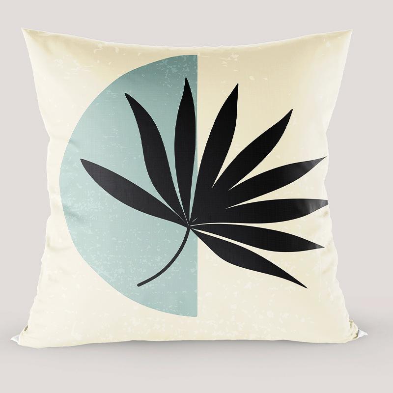 Nordic Light Luxury Wabi-sabi Style Pillow Abstract Color Simple Modern Sofa Cushion Office Bed Pillow