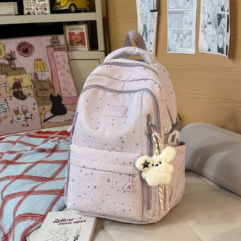 New Korean Ins High-value Schoolbag Mori Stars Sweet Wind Grade Two-piece Backpack for Primary and Secondary School Students