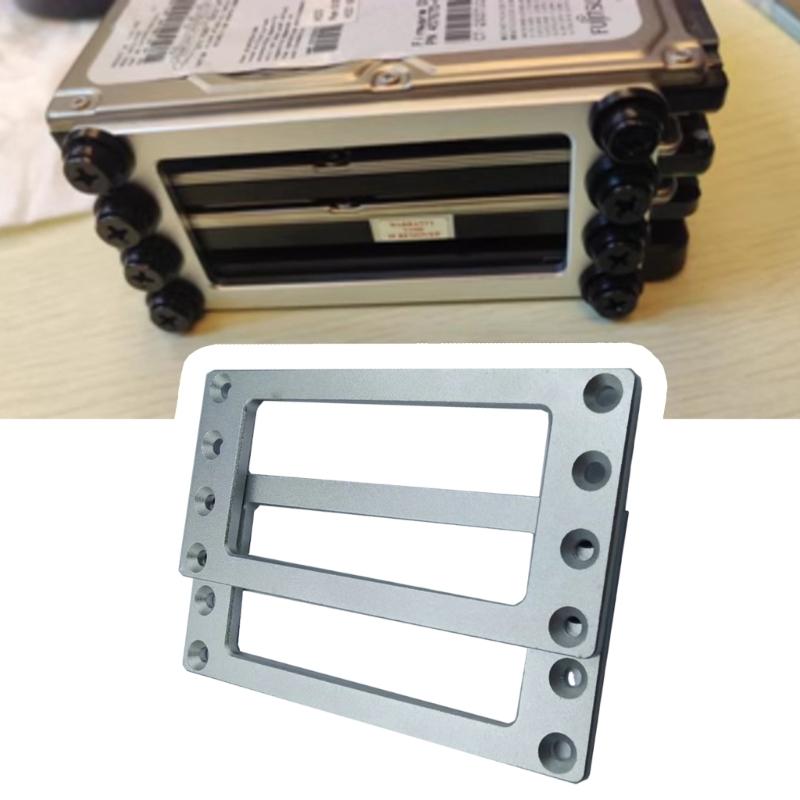 Stackable Aluminum HDD Mounting Frame Optimized For Heat Dissipation for 2.5in Drive Cooling Rack
