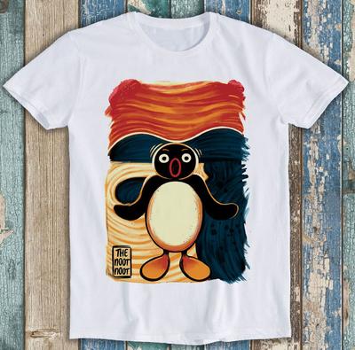 Noot Noot Madafakas Pingu Pinguino Urlo Divertente Unisex Regalo Maglietta T Shirt M1338