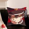 Manga Toilet-Bound Hanako-Kun Pillowcase For Sofa Room Office Decor Printing Protector Cushion Cover Valentine Gift Custom