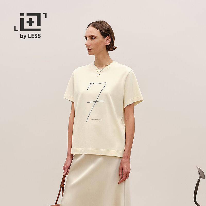 Loose Fit Round Neck Short Sleeve T-Shirt M