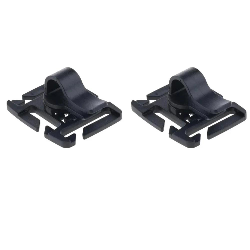 

2/4pcs Rotatable Hydration Bladder Drinking Tube Trap Hose Webbing Clip Pack Tube Webbing Clip Holder Hydration Backpack