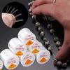 Pulseira de cristal transparente corda fio elástico frisado usando contas pulseira corda borracha linha pesca corda jóias fazendo diy miçangas pulseira