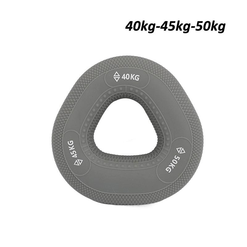 Silicone Hand Muscle Strengthener Ring Arm Carpal Strength Exerciser Hand Grip Finger Wrist Expander Workout Gripper 220LBS