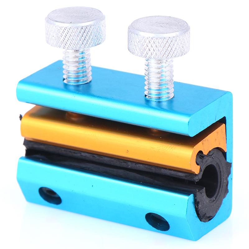 

1X Мотоциклетный алюминиевый кабельный смазочный инструмент смазочный провод маслоотделитель тормозная магистраль синий