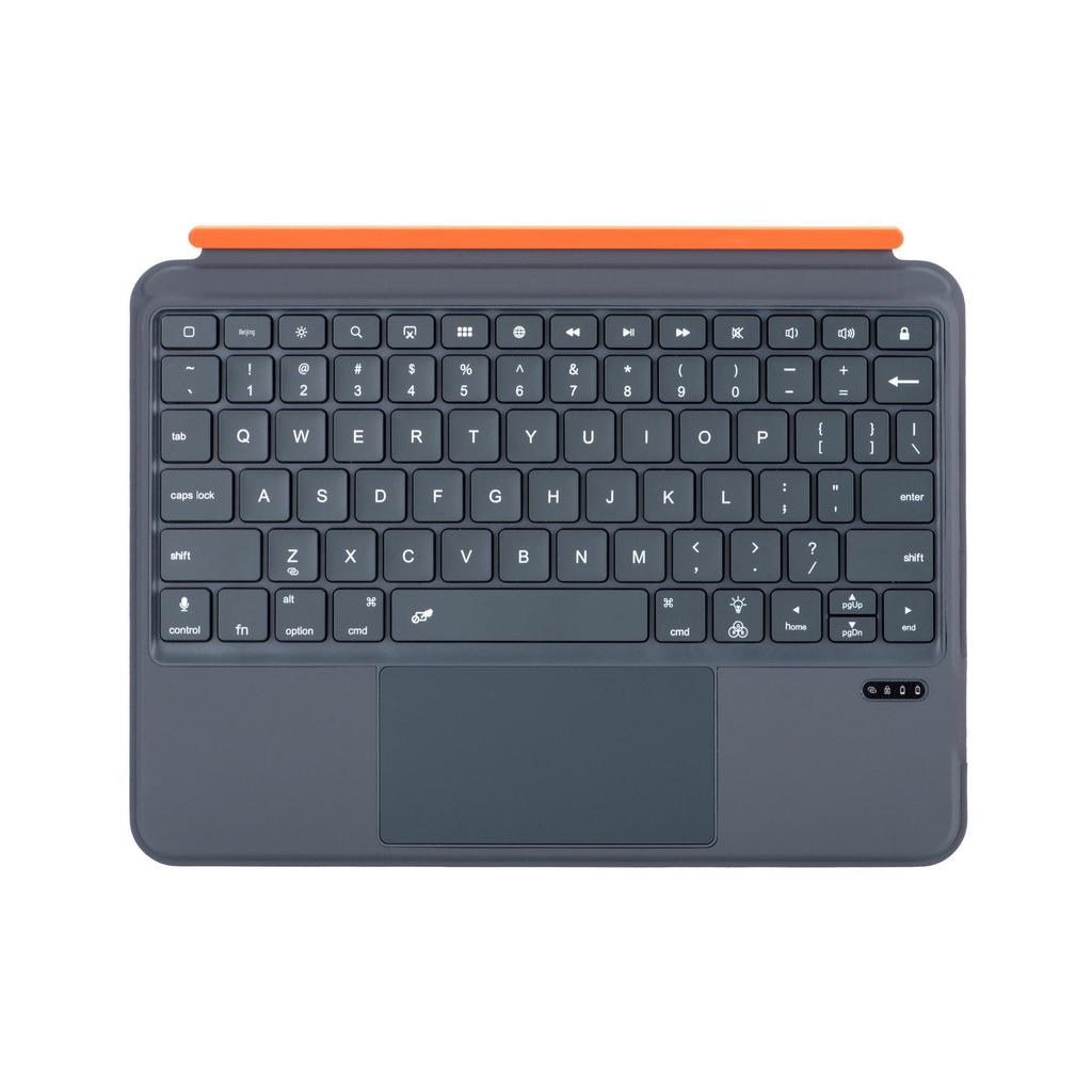 Apple iPad 11 (16) 10th Gen Skin-Feel Bluetooth Keyboard Case with 7-Color Backlight