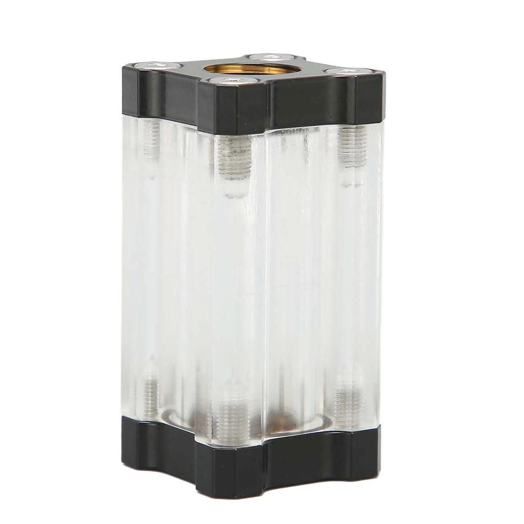 Water Cooling System Filter 40 Mesh Single Sided Filter Computer Water Cooling System Brass Acrylic G1/4 Thrd Liquid Filter