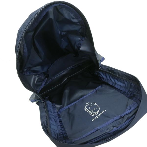 And A4 Packable Daypack 15 1133472 [Montbell] Men's Women's Backpack, Compatible, Foldable, Nylon, (Navy (NV))