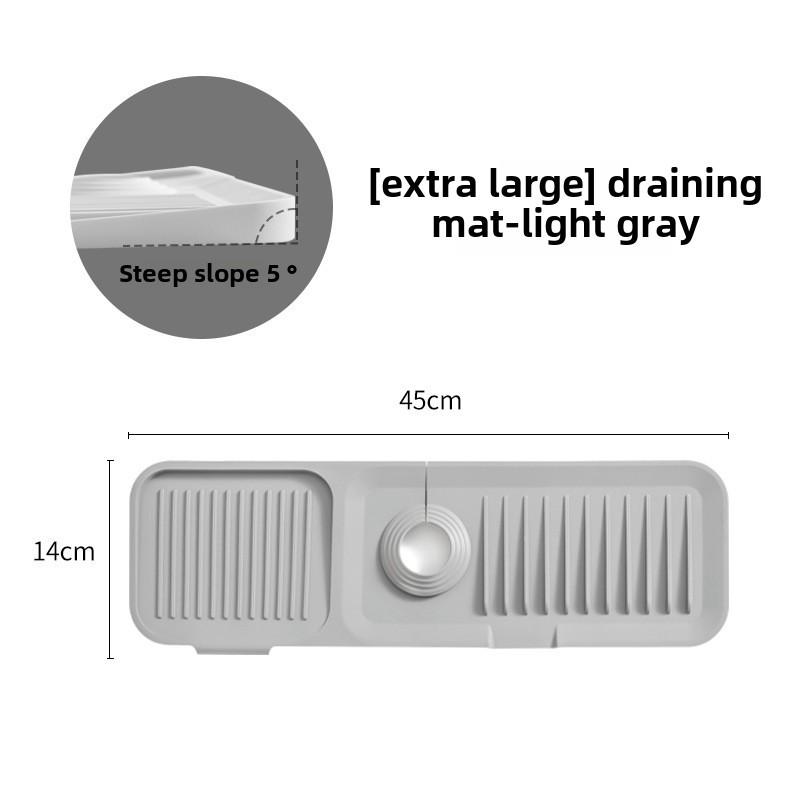 

Силиконовый коврик для слива крана - водонепроницаемый коврик для кухни и ванной комнаты