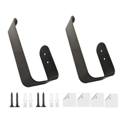 2er-Pack Elegante Gardinenhalter Metall Fenster Vorhang Raffhalter Halter Haken zur Wandmontage für Moderne Innenraumdekorationen