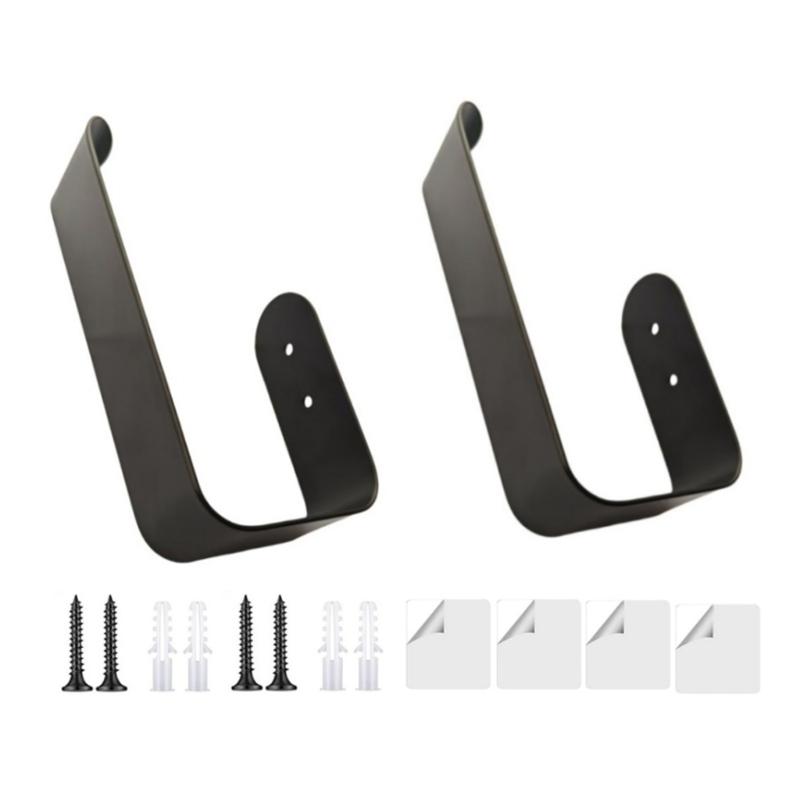 

Pack of 2 Elegant Curtain Holders Metal Window Drapery Tiebacks Holdbacks Wall Mounted Hooks for Modern Interior Decors 1