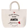 Rope Handle Beach Bag Anita's Bazaar of Love Humor Gift Birthday Christmas | Large Transport Bag & Sport