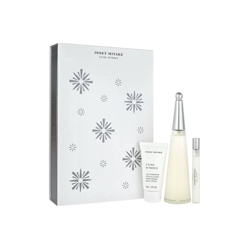 Issey Miyake L eau D issey Perfume Set EDT ++ L eau D issey 100ml+50ml+10ml коричневый