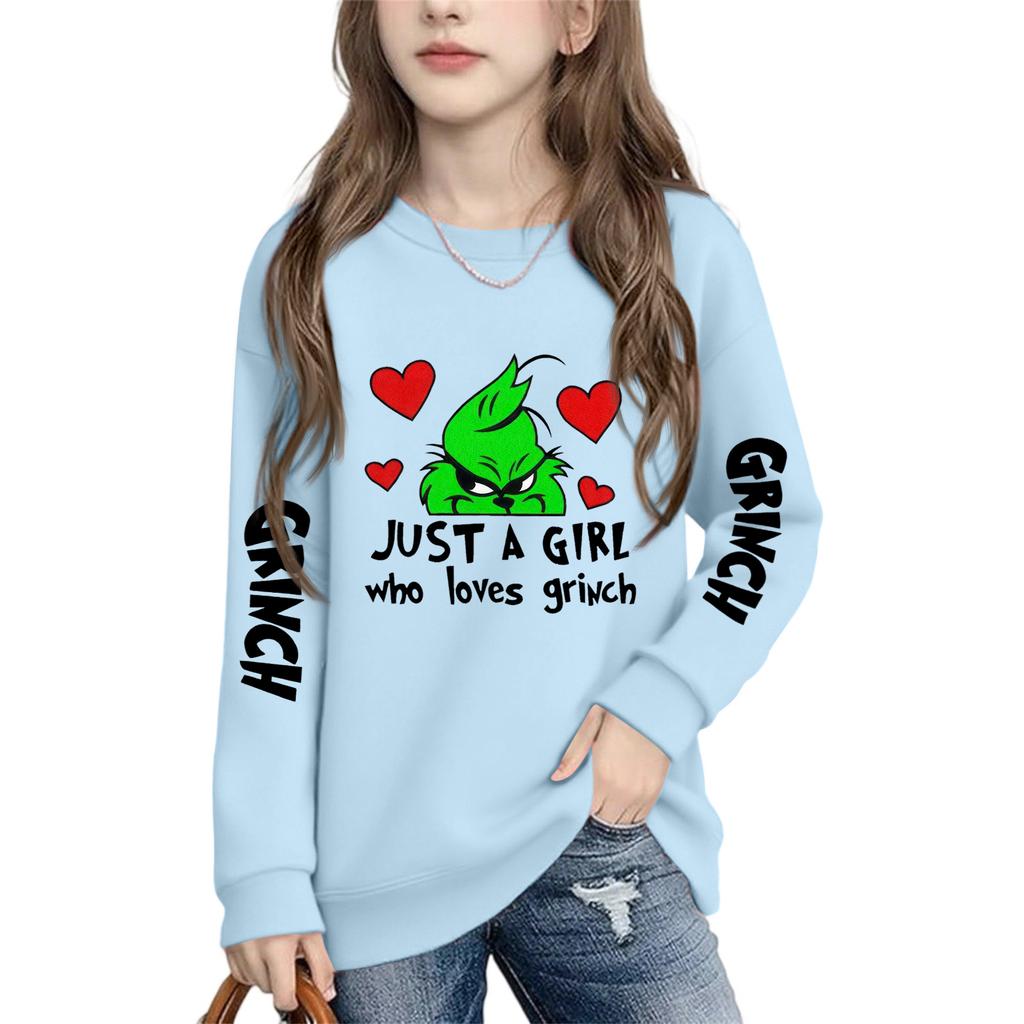 Gutter Jenter Barn Mote Daglig Allsidig Uformell Uformell Sweaters Daglig Langermet Patchwork Topp Gensere