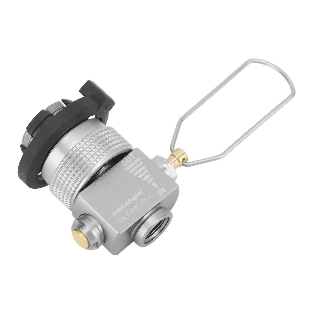 Gas Canister Refill Adapter Vent Valve Kit Shifter Portable Camping Backpacking Stove Fittings