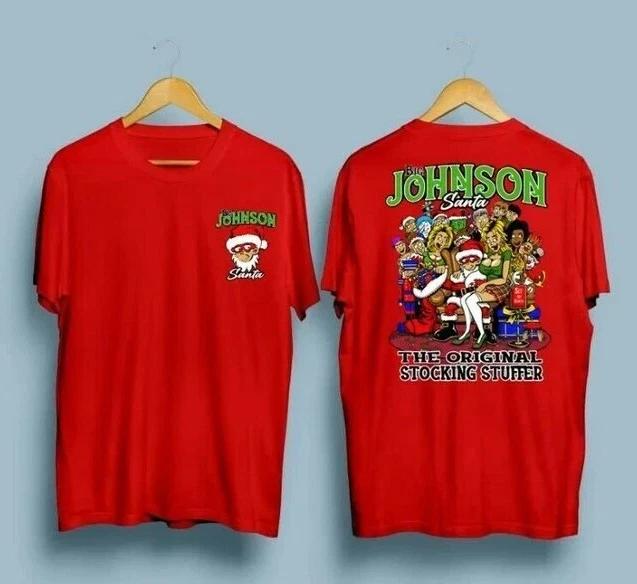 Vintage 90s Big Johnson Christmas T-shirt Unisex Size S-5XL M