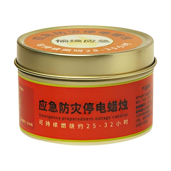 Emergency Candle 30 Hours Smoke-Free Odorless Survival Candle Windproof Emergency Disaster Prevention Candles for Power Outages Camping