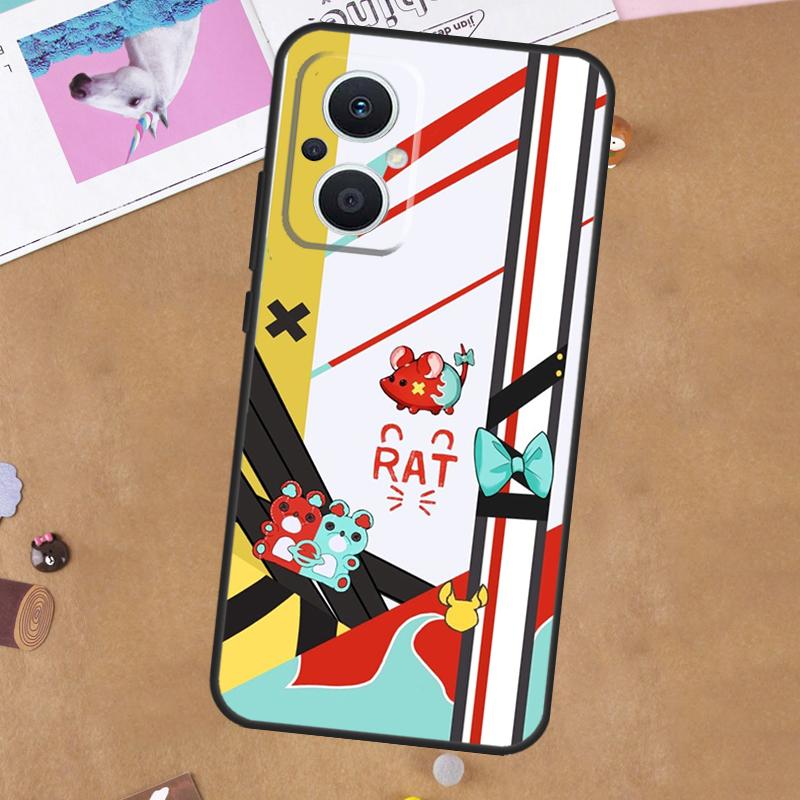 Anime Hololive Case For OPPO Reno 4Z 5Z 8T 10 11 Pro 11F 5 6 7 8 Lite OPPO Find X5 X6 Pro X2 X3 Neo Cover