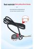 VDE Pure Copper EU Power Cord, 3-Core 0.75/1.5 Sq. Rubber Cable, H05RN Plug