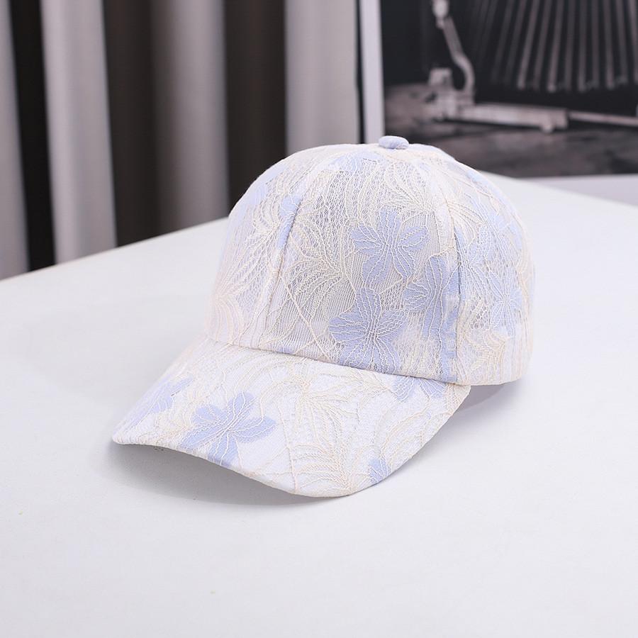 Womens Vintage Baseball Cap With Lace Embellishments For Outdoor Sun Protection