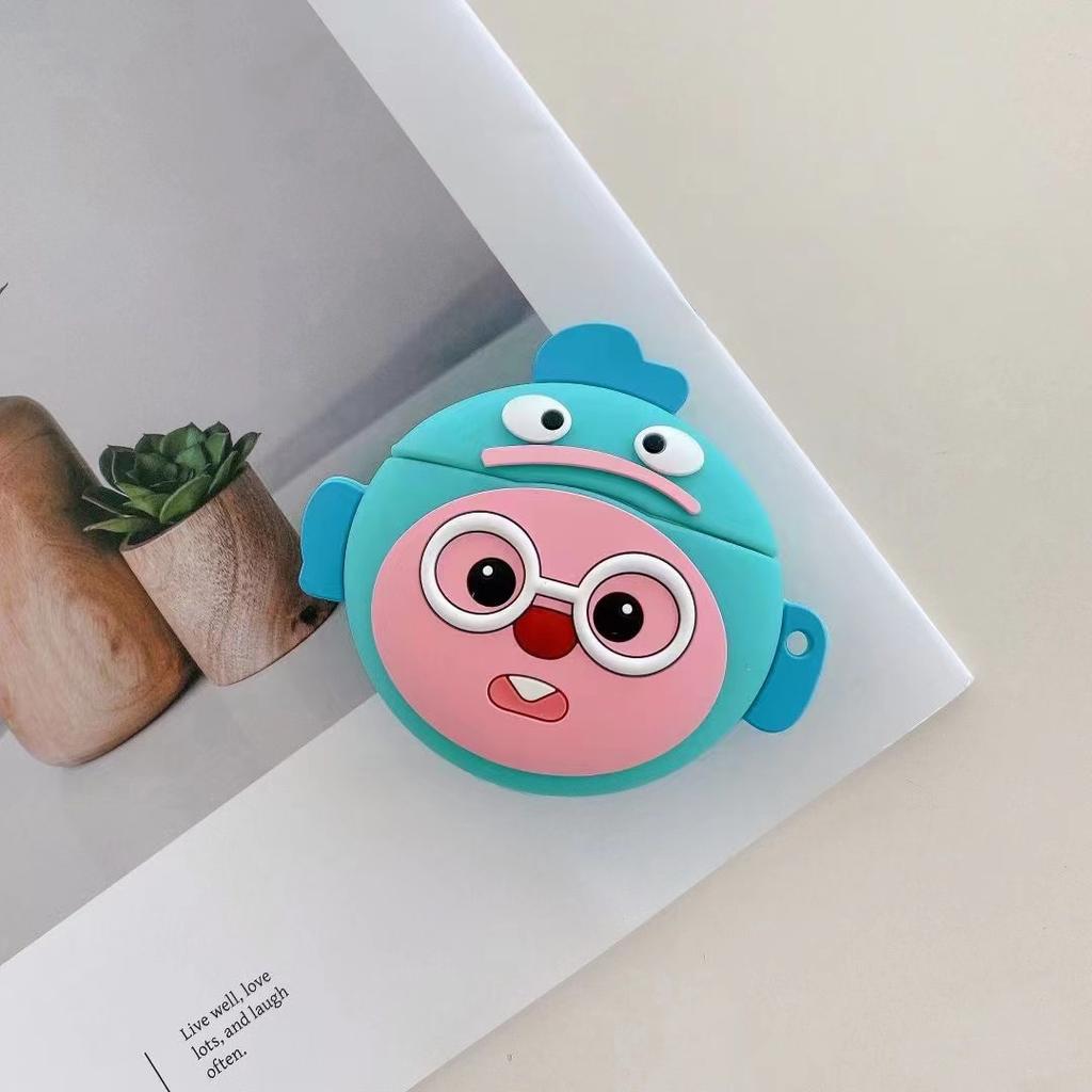 Cartoon glasses clown fish AirPods Pro Apple 1/1/1 generation Bluetooth headset case cute protective case