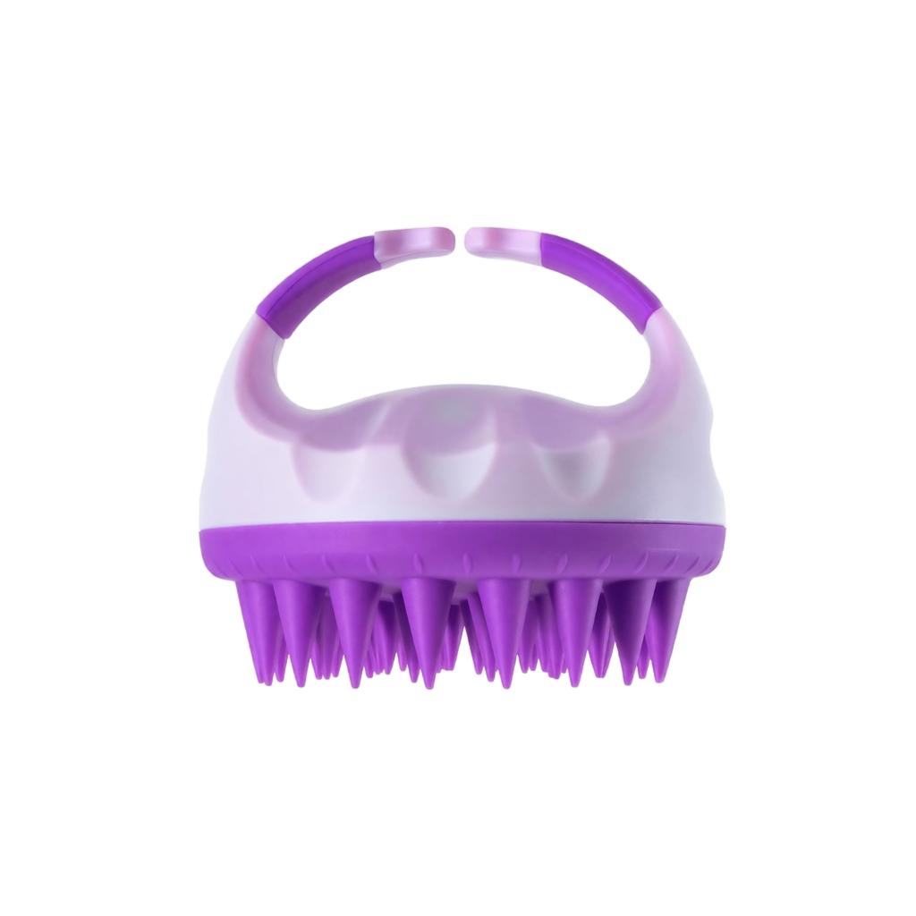 Silicone Scalp Massager Shampoo Brush for Hair Washing and Cleaning with Ergonomic Handle and Soft Flexible Bristles for Scalp Care and Itch Relief
