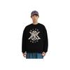 Kith K&K Python Nelson Crewneck Black Men Tops KHM032807-001